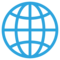 Globe With Meridians emoji on Emojidex